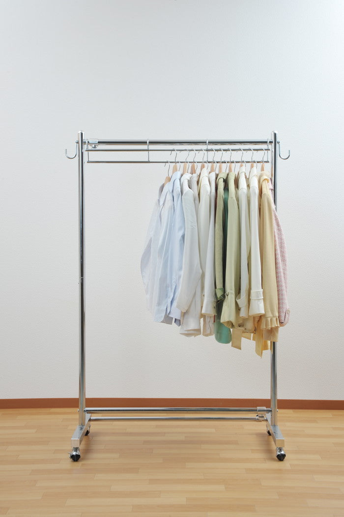 衣類収納 アップ ハンガー 標準タイプ 伸縮式 段違い収納 sei-sh-05の画像