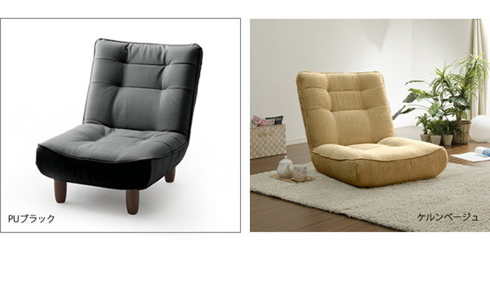 LULU 1p ソファ 座椅子 ポケットコイル スプリング入り sg-10103の画像