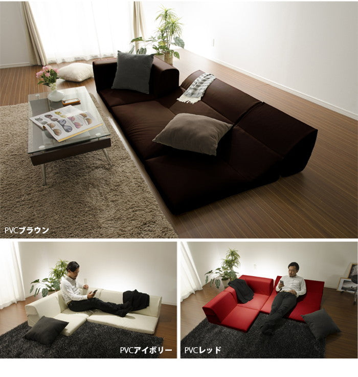 コーナー 3点セット ローソファ IORI 和楽の庵 sg-10191の画像