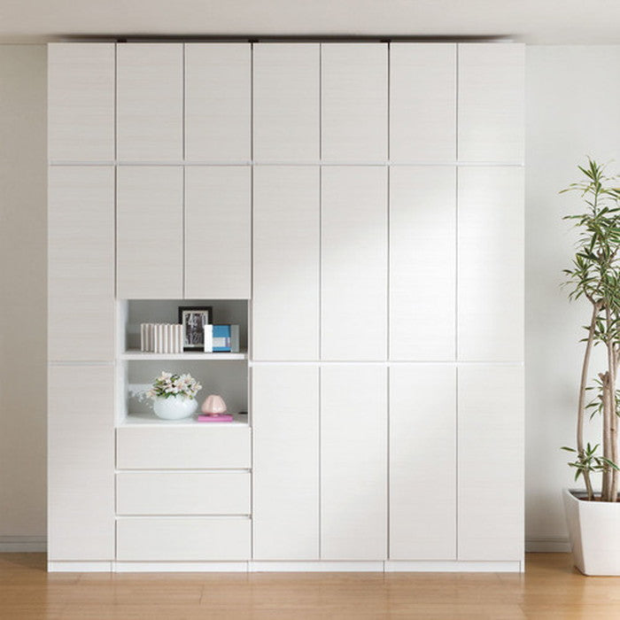 PORTALE キャビネット 上置き ホワイト POR-5512D U WH sir-3868106s1の画像