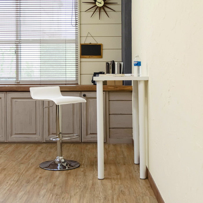 フリーバーテーブル 60×45 BK/WH ブラック ホワイト sk-tyh6045の画像