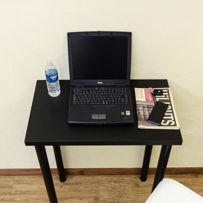 フリーバーテーブル 75×45 BK/WH ブラック ホワイト sk-tyh7545の画像