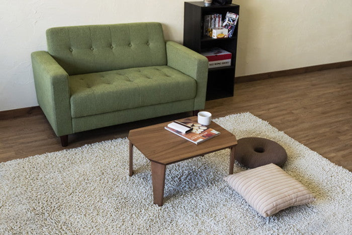 Rosslea 折り畳みテーブル 60 NA/WAL/WW ナチュラル ウォールナット ホワイトウォッシュ sk-uhr60の画像