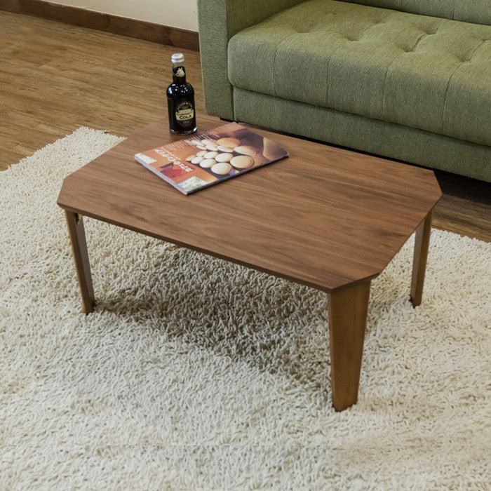 Rosslea 折り畳みテーブル 75 NA/WAL/WW ナチュラル ウォールナット ホワイトウォッシュ sk-uhr75の画像