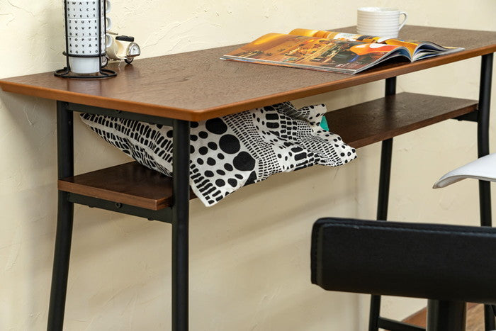 Olney カウンターテーブル 120幅 ウォールナット sk-utk13の画像