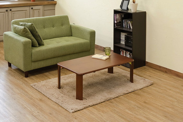 ウッディテーブル 90×50 BR/NA ブラウン ナチュラル sk-wz950の画像