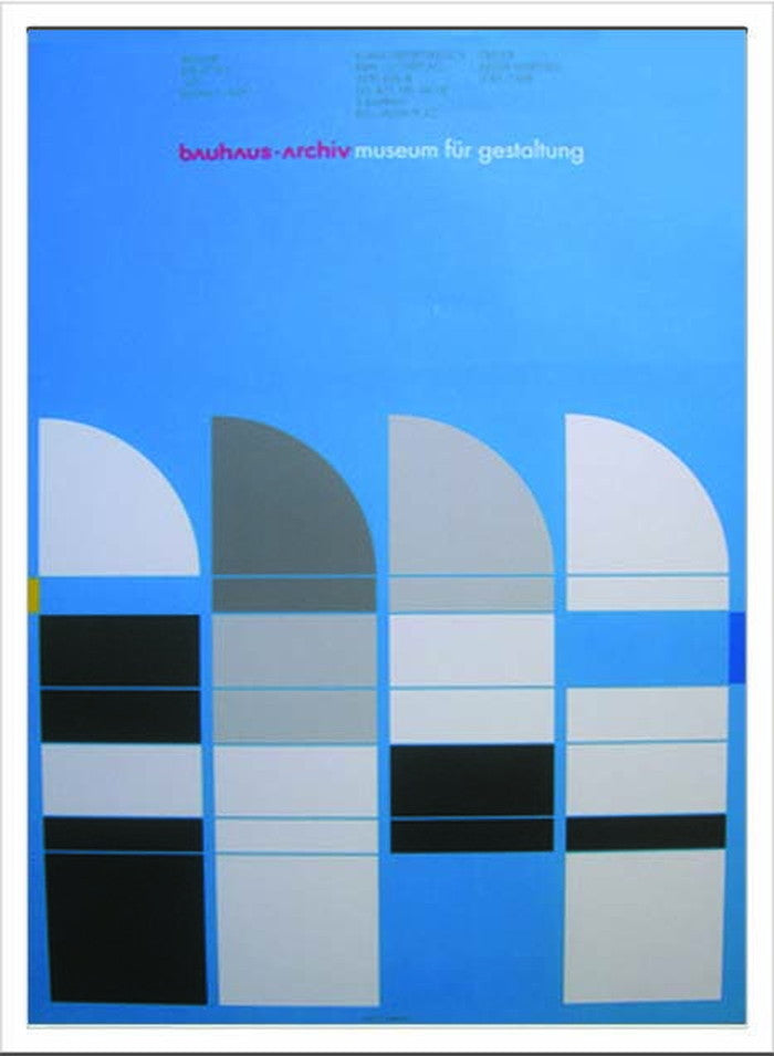 バウハウス ワイマールアオスシュテルング 1923 Bauhaus Weimar Ausstellung 1923 530x730x30 snw-ibh-70047の画像