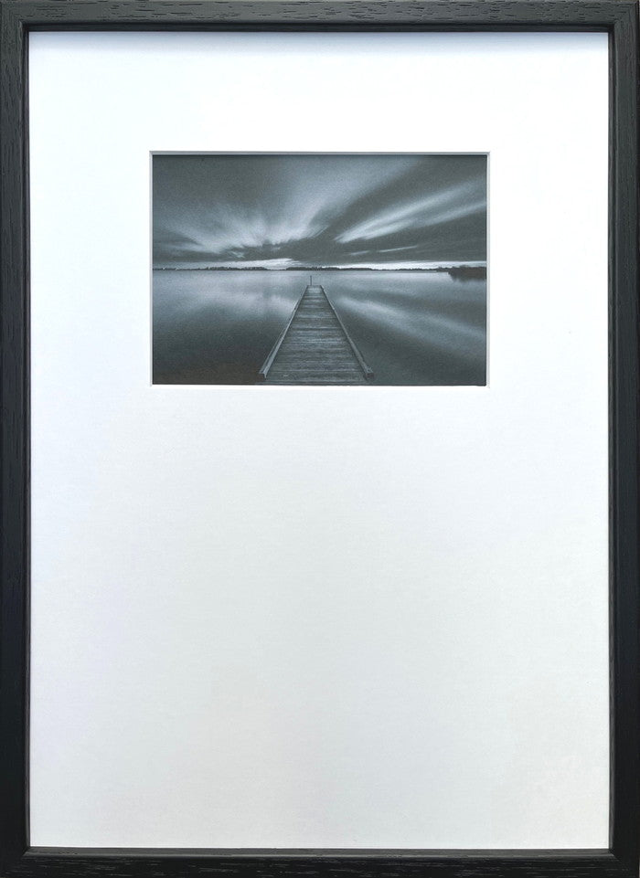 フォトグラフィ アート 桟橋 Photography art 桟橋 275x382x20 snw-ipg-53260の画像