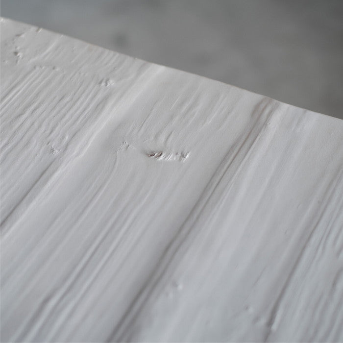 KOZAIカフェテーブル ホワイト 古材 西欧風 カフェテイスト W600×D800×H730 sun-10815460s1の画像