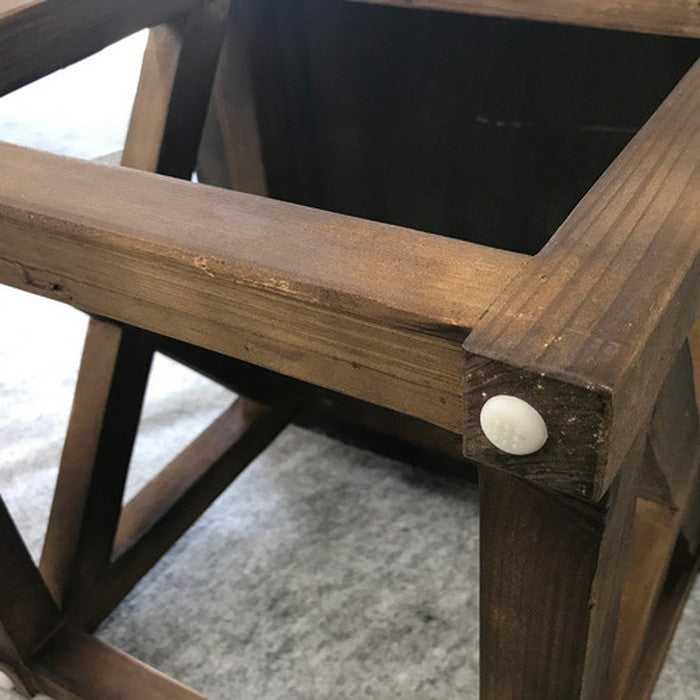 KOZAI コーヒーテーブル ジンクトップ 古材 亜鉛天板 ブルックリンスタイル sun-5776814s1の画像