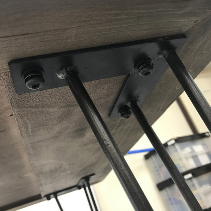 KOZAI ダイニング テーブル ヘリンボーン柄 古材 ブルックリンスタイル sun-5776880s1の画像