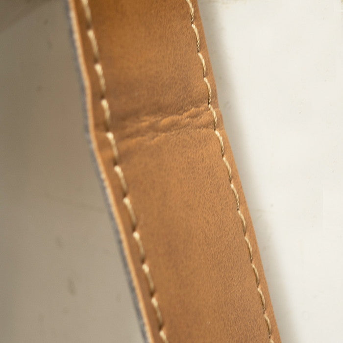 ストラップミラー L レザー ブルックリンスタイル φ350×D50 sun-6319220s1の画像