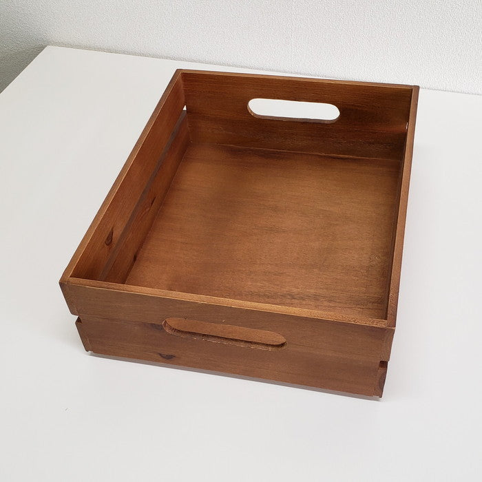 ウッドボックス 木箱 アンティーク雑貨 アパレル 飲食店舗用品 ディスプレイ用品 sun-7439500s1の画像