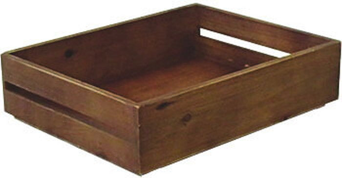 ウッドボックス 木箱 アンティーク雑貨 アパレル 飲食店舗用品 ディスプレイ用品 W360×D290×H90 sun-8233571s1の画像