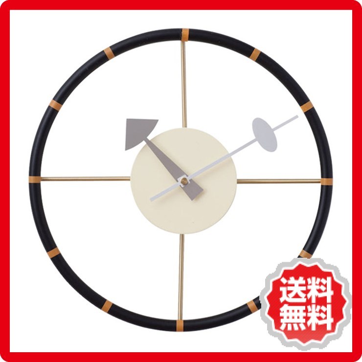 ジョージ ネルソン ステアリングクロック デザイナーズ ジェネリック家具 リプロダクト tim-000391の画像