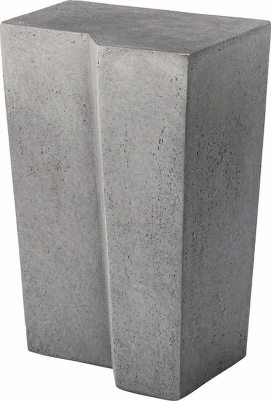  サイドテーブル グレー アイボリー W31.5×D24×H46 サイドテーブル テーブル ミニテーブル ソファサイドテーブル ソファサイド インテリア リビング アクセント オブジェ デザイン スタイリッシュ シルエット アート おしゃれ シンプル シック 上品 モダン グレー azu-ast-30の画像