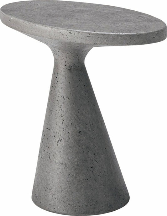  サイドテーブル グレー アイボリー W41.5×D24.5×H40 サイドテーブル テーブル ミニテーブル ソファサイドテーブル ソファサイド インテリア リビング アクセント オブジェ デザイン スタイリッシュ シルエット アート おしゃれ シンプル シック 上品 モダン グレー azu-ast-32の画像