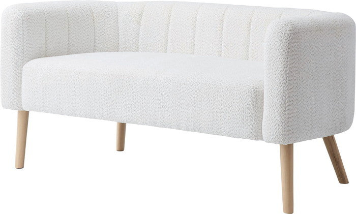 ソファー グレージュ ホワイト W142×D72×H67×SH44  azu-cl-180の画像