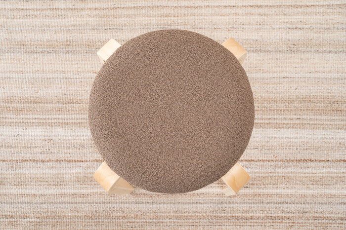 スツール チャコールグレー グレーベージュ モカブラウン オリーブ スモークグレー W32×D32×H45  azu-cl-802の画像