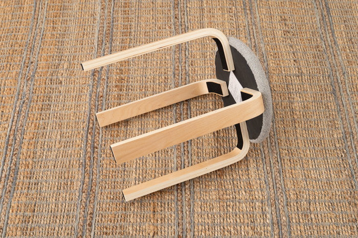 スツール チャコールグレー グレーベージュ モカブラウン オリーブ スモークグレー W32×D32×H45  azu-cl-802の画像