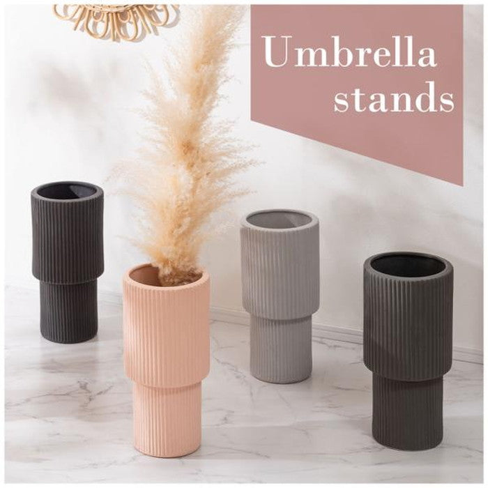 アンブレララック 傘立て ブラック チャコールグレー ライトグレー ペールオレンジ W18.5×D18.5×H36  azu-cly-15の画像