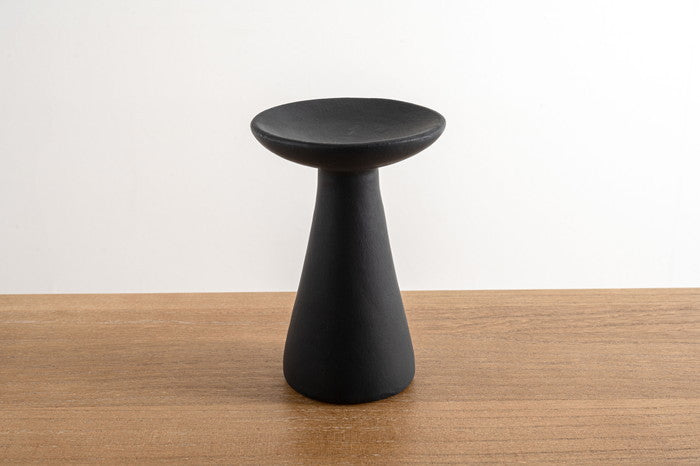 トレーS ブラック ホワイト W10.5×D10.5×H16  azu-cly-44の画像