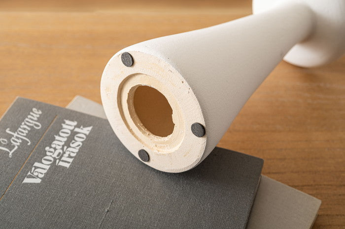 トレーL ブラック ホワイト W10.5×D10.5×H23  azu-cly-45の画像