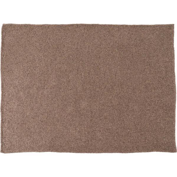 スローケット ブラウン グリーン グレー オレンジ W130×D170 スローケット 薄手 ブランケット 大判 茶色 ブラウン 長方形 おしゃれ ブークレ生地 くすみカラー 寝室 無地 シンプル 四角 リビング もこもこ 北欧 モダン 大きめ ベッド ひざ掛け azu-fab-201の画像