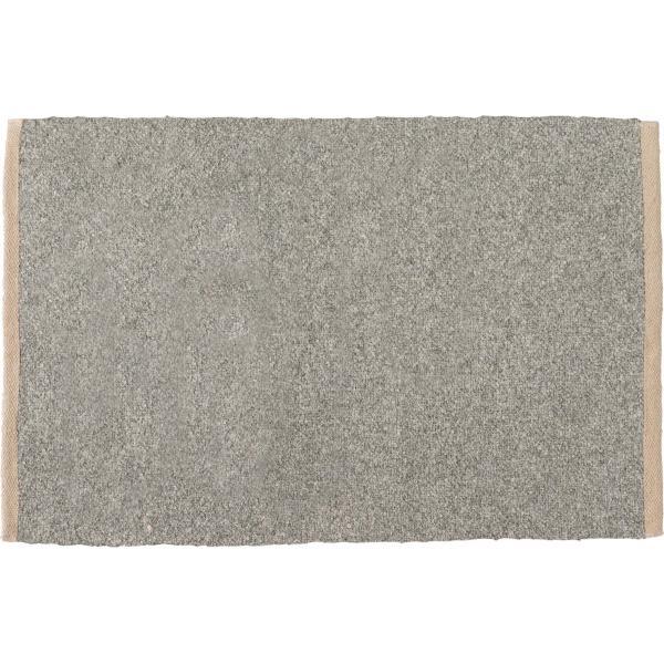 マット ラグ ブラウン グリーン グレー オレンジ W50×D80 マット ブラウン 茶色 長方形 おしゃれ キッチン ブークレ生地 くすみカラー 玄関 無地 シンプル 四角 リビング もこもこ 北欧 モダン 小さめ ベッドサイド azu-fab-301の画像