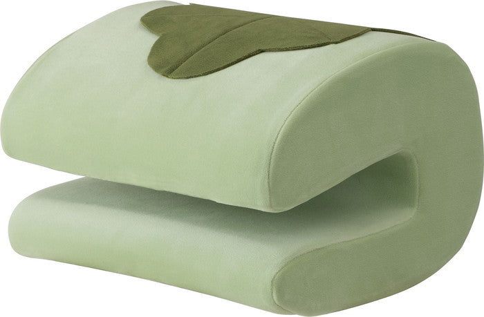 挟んで使えるクッション グリーン ピンク ホワイト W30×D25×H19  azu-glk-209の画像