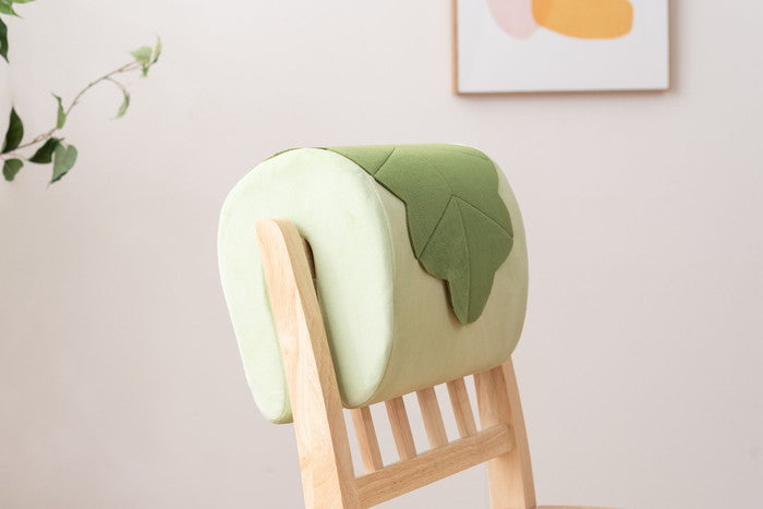 挟んで使えるクッション グリーン ピンク ホワイト W30×D25×H19  azu-glk-209の画像