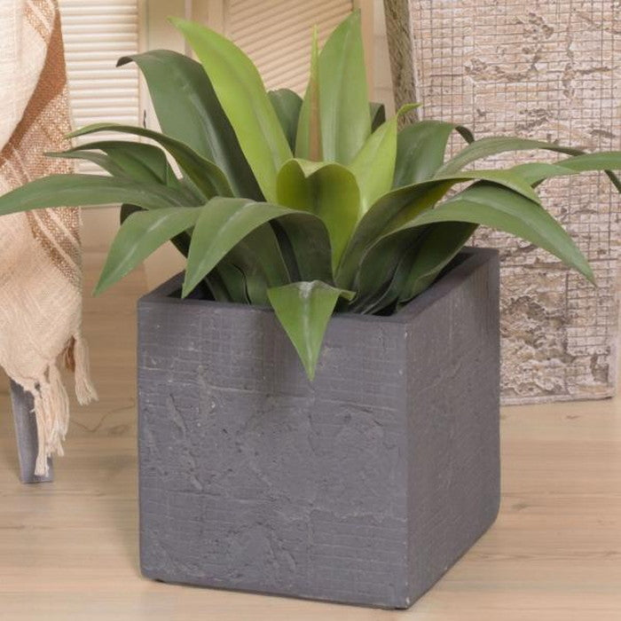 グリーンベース ダークグレー W25×D25×H25.5 グリーンベース ベース 入れ物 観葉植物入れ 飾り インテリア インテリア雑貨 室内 おしゃれ azu-grnb-208の画像