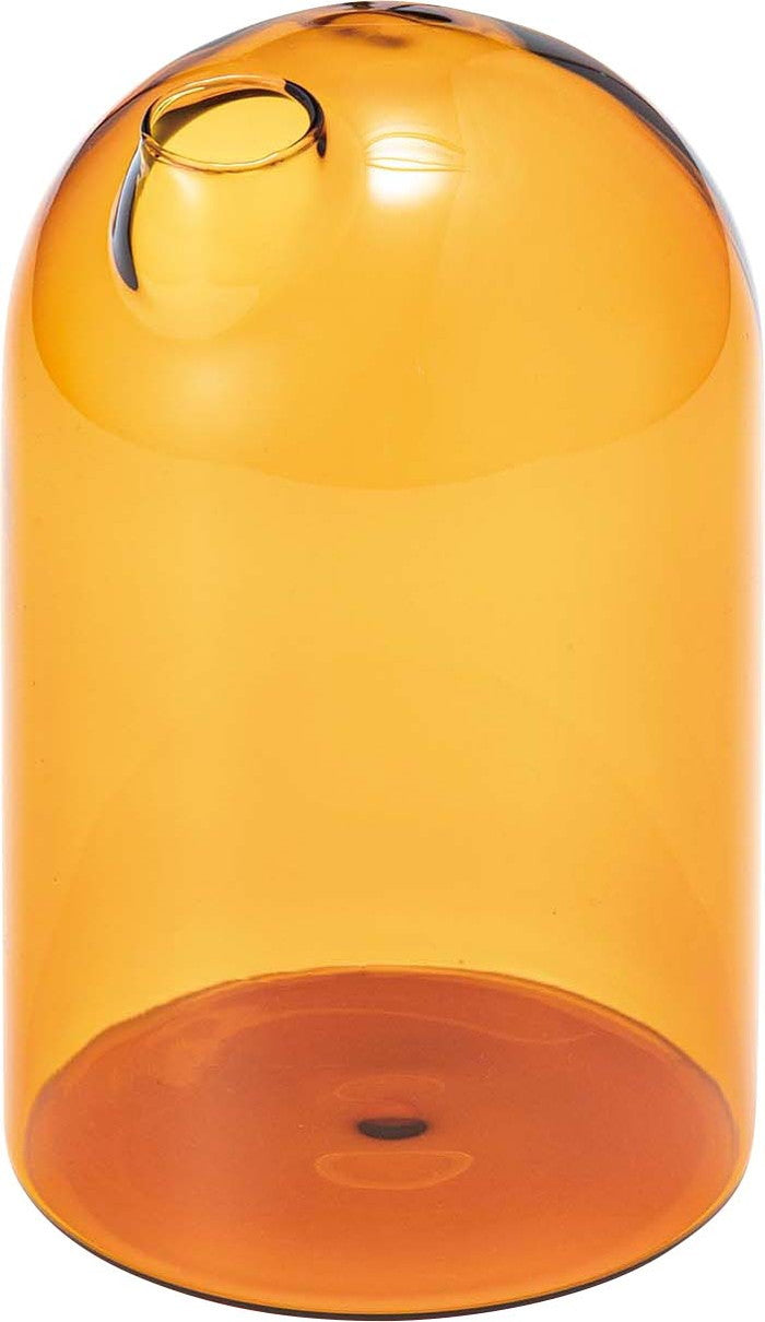 ガラスベース クリア グレー オレンジ W8×D8×H12.5  azu-grs-21の画像