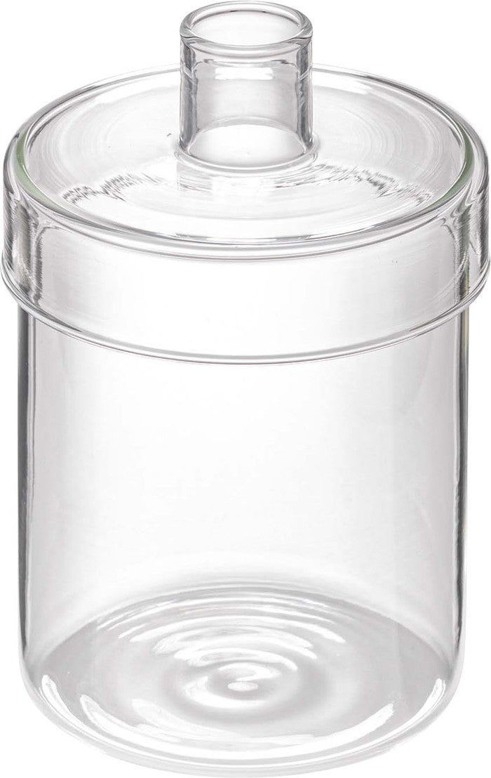 ガラスベース クリア グレー オレンジ W9.5×D9.5×H14  azu-grs-22の画像