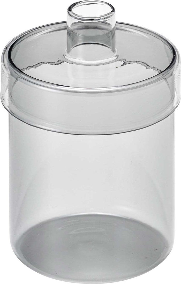 ガラスベース クリア グレー オレンジ W9.5×D9.5×H14  azu-grs-22の画像