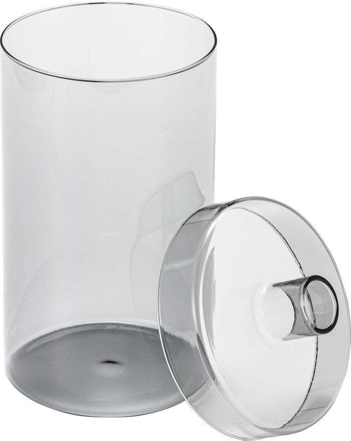 ガラスベース クリア グレー オレンジ W10.5×D10.5×H19.5  azu-grs-23の画像