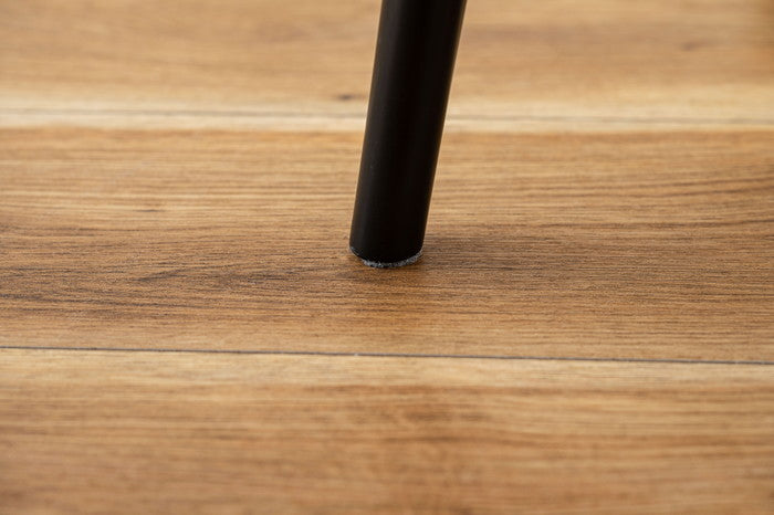 ラウンドサイドテーブル ブラック W35×D35×H45  azu-gt-786の画像