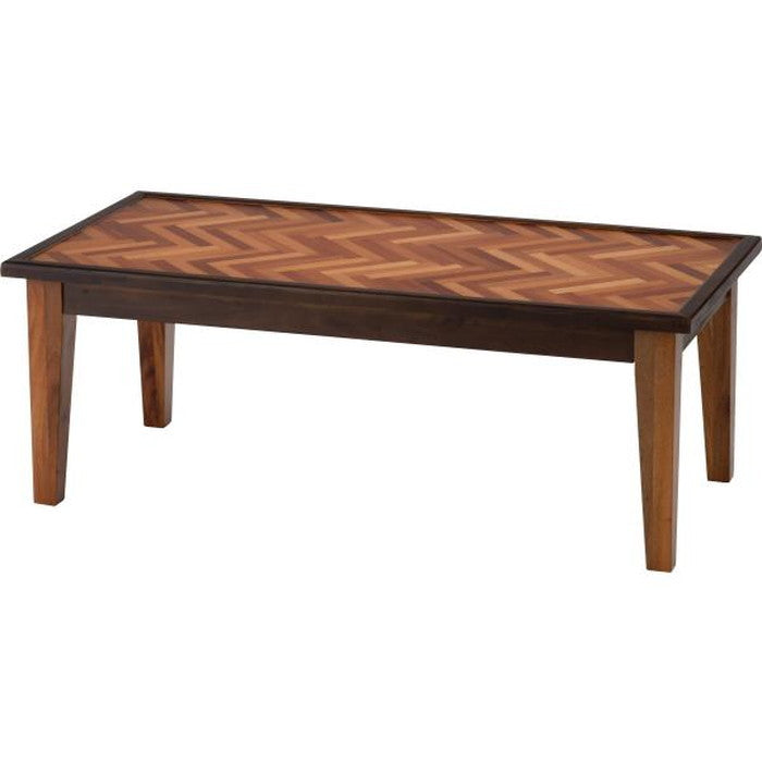 センターテーブル ブラウン W110×D55×H41  azu-gt-872の画像