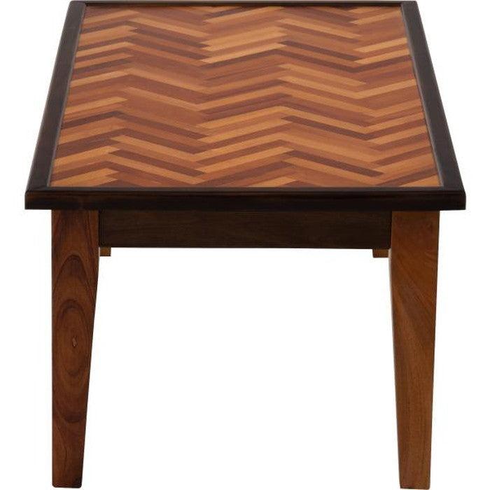 センターテーブル ブラウン W110×D55×H41  azu-gt-872の画像