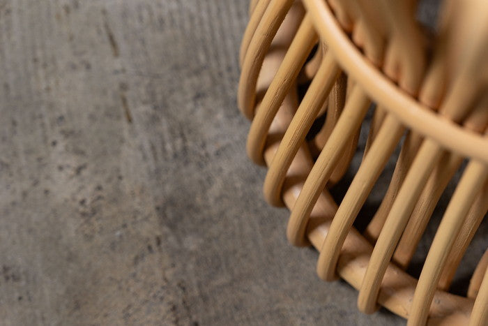 ラウンドスツール ナチュラル W30×D30×H40  azu-guy-260の画像