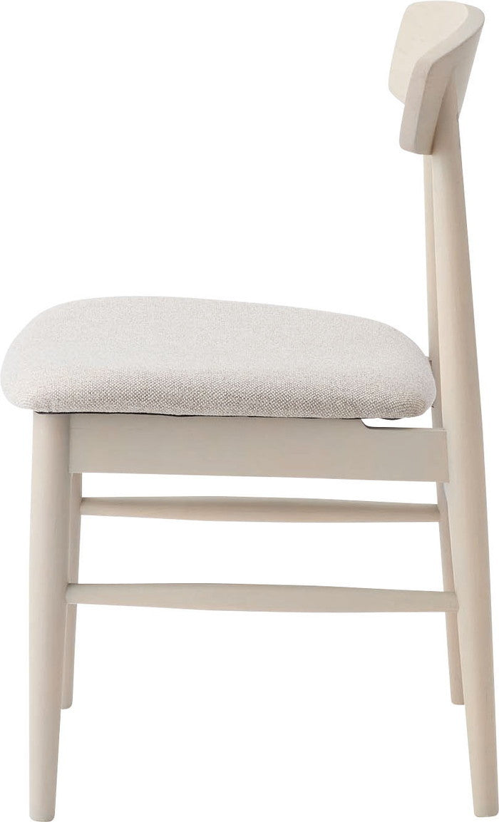 ダイニング チェア ベージュ グレー W44×D48×H75×SH43  azu-hoc-213の画像