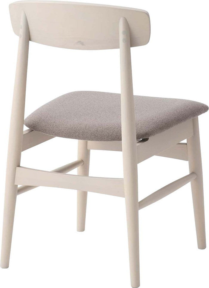 ダイニング チェア ベージュ グレー W44×D48×H75×SH43  azu-hoc-213の画像