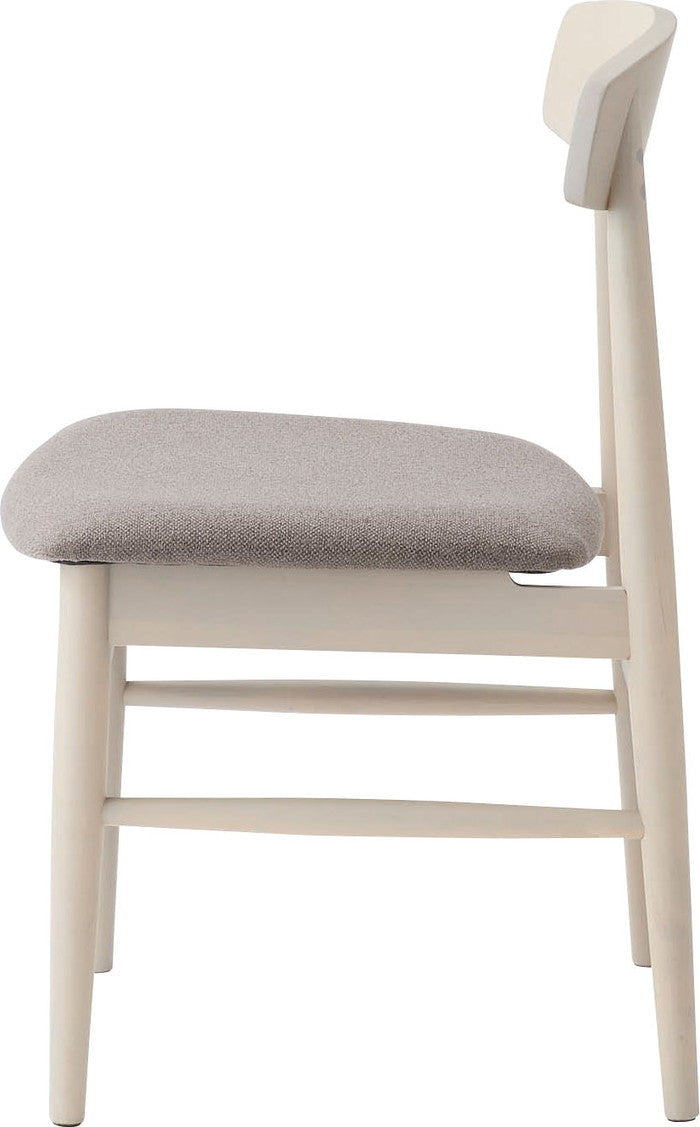 ダイニング チェア ベージュ グレー W44×D48×H75×SH43  azu-hoc-213の画像