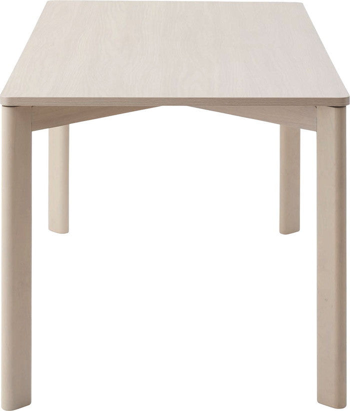 ダイニング テーブル ベージュ W150×D80×H72  azu-hot-212の画像