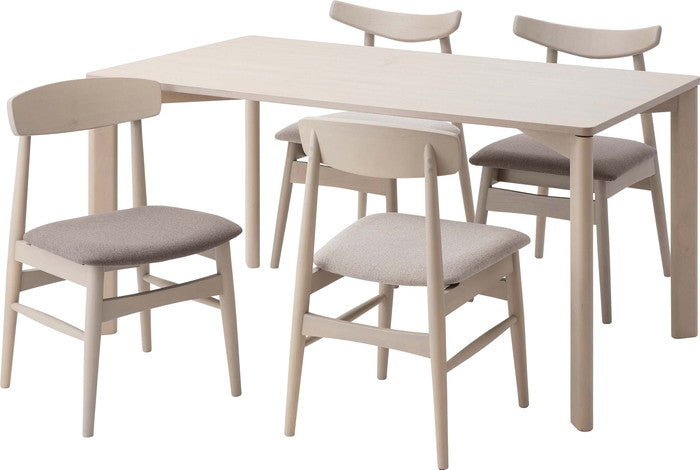 ダイニング テーブル ベージュ W150×D80×H72  azu-hot-212の画像