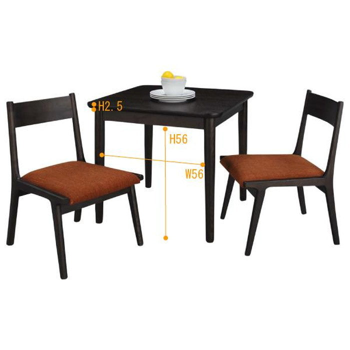 モタ ダイニング テーブル ナチュラル W75×D75×H64  azu-hot-332の画像