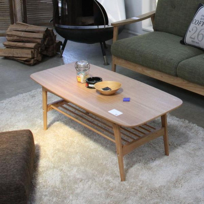 ヘンリー センターテーブル ナチュラル W105×D50×H40  azu-hot-534の画像