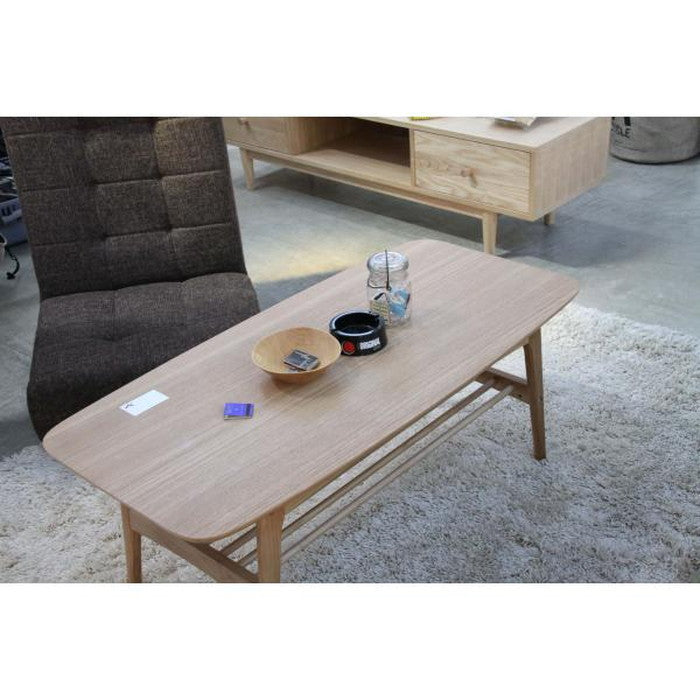 ヘンリー センターテーブル ナチュラル W105×D50×H40  azu-hot-534の画像