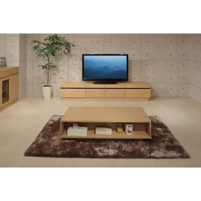 フルモス 120センターテーブル ナチュラル ブラウン W120×D60×H30  azu-jpt-334の画像