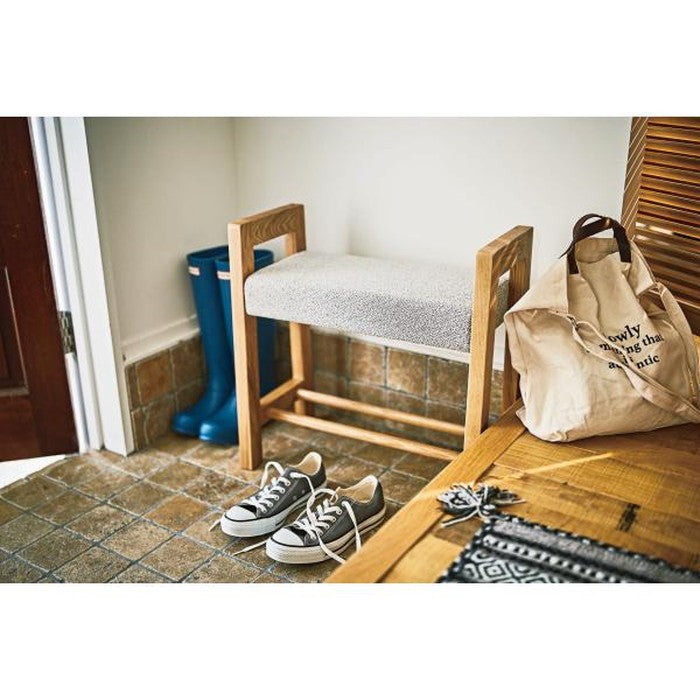 ジェラルド ウッドスツール ブラウン 約W33×D33×H42  azu-jw-103の画像